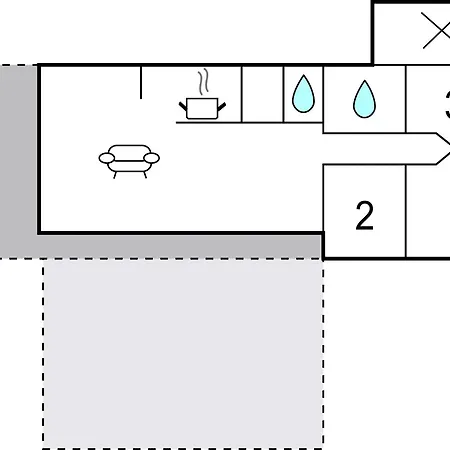펜션 Laerkereden 하데르슬레우